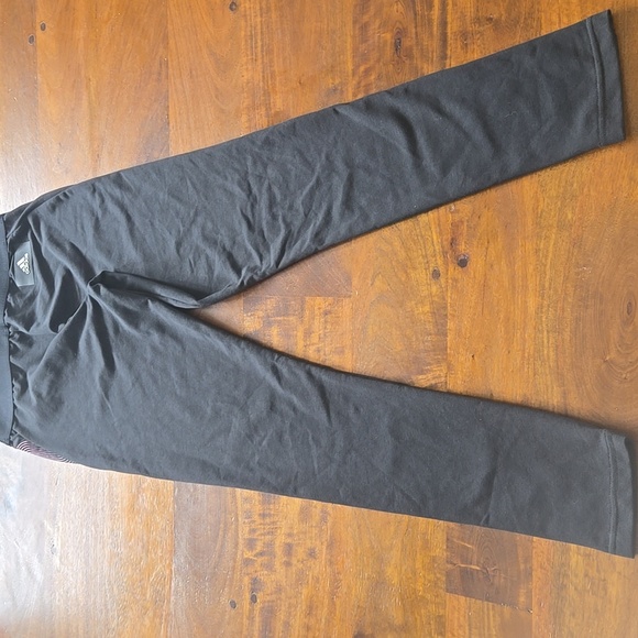 NWT Adidas Holiday Shine Black Graphic Leggings Size Small - Picture 11 of 16